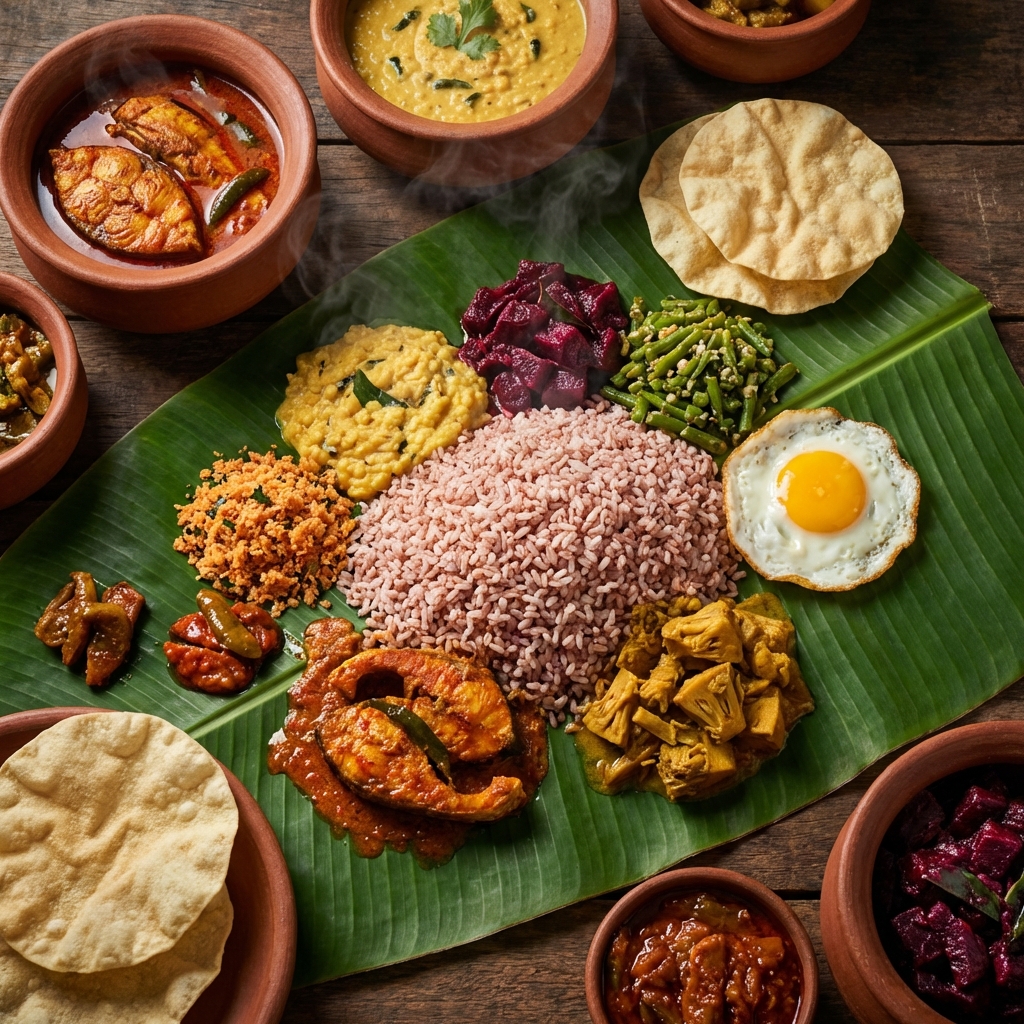 Traditional Sri Lankan Meal